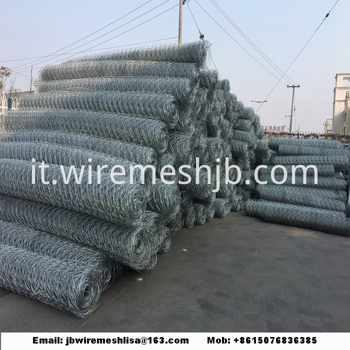 Hot-dip Galvanized Hexagonal Mesh Gabion Box